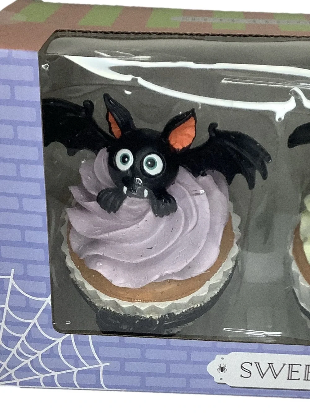 Halloween Sweet Teats Cupcake Figurines Set Of 3 New